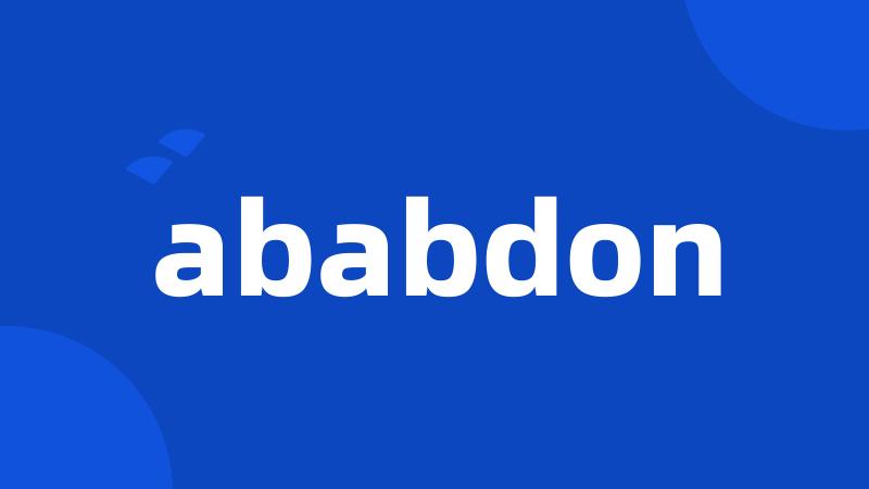 ababdon