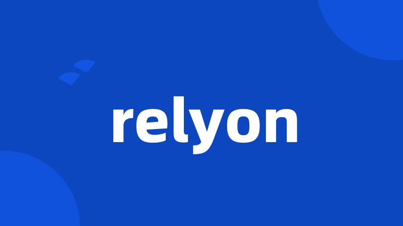 relyon