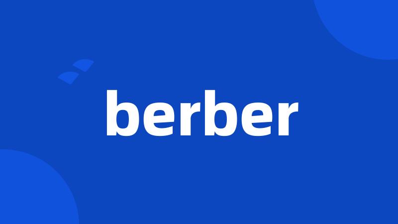 berber
