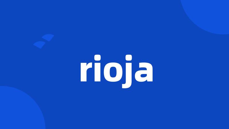 rioja