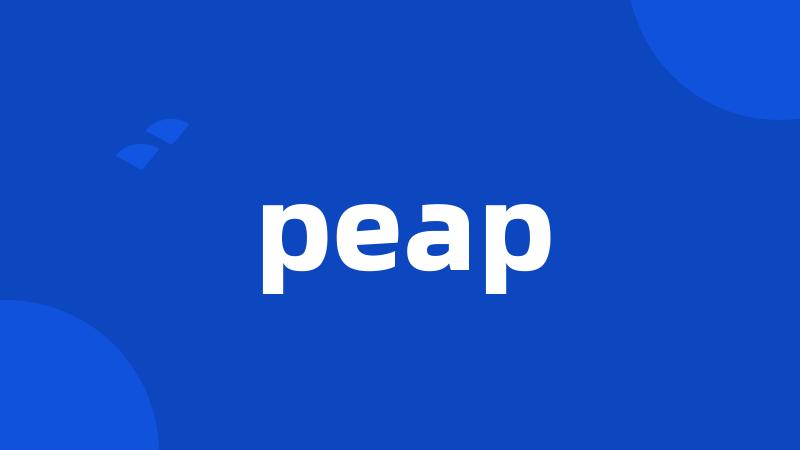 peap