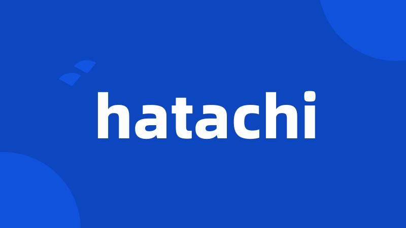 hatachi