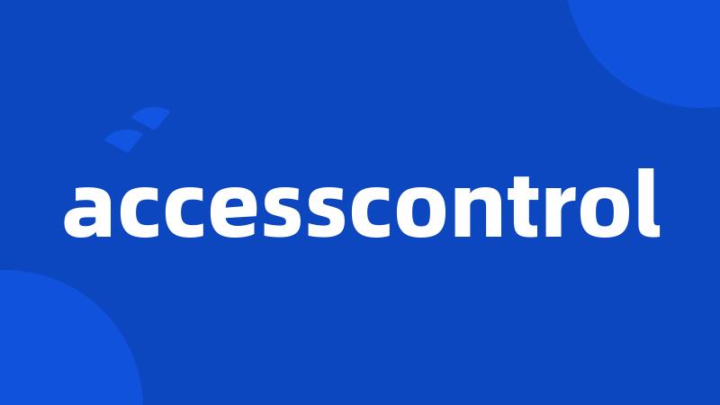 accesscontrol