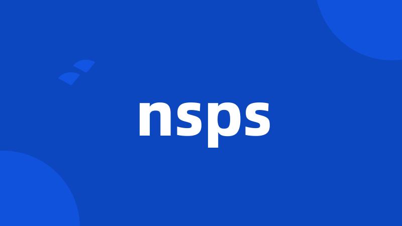 nsps