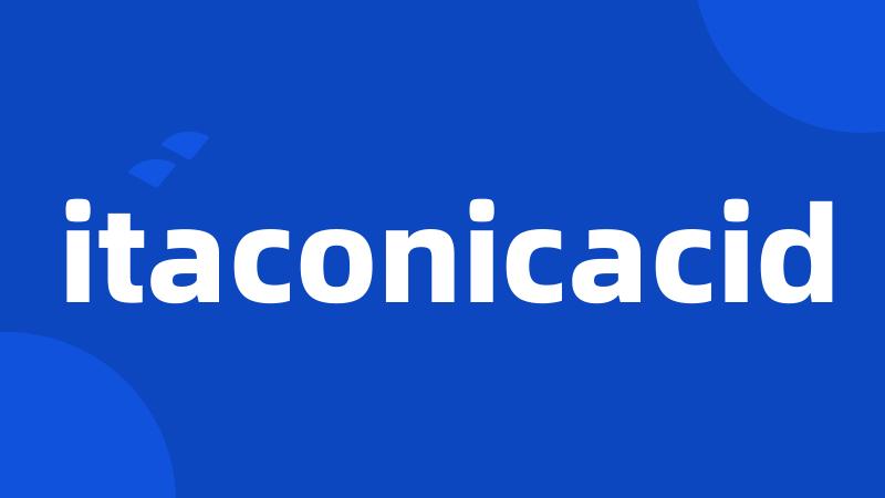 itaconicacid