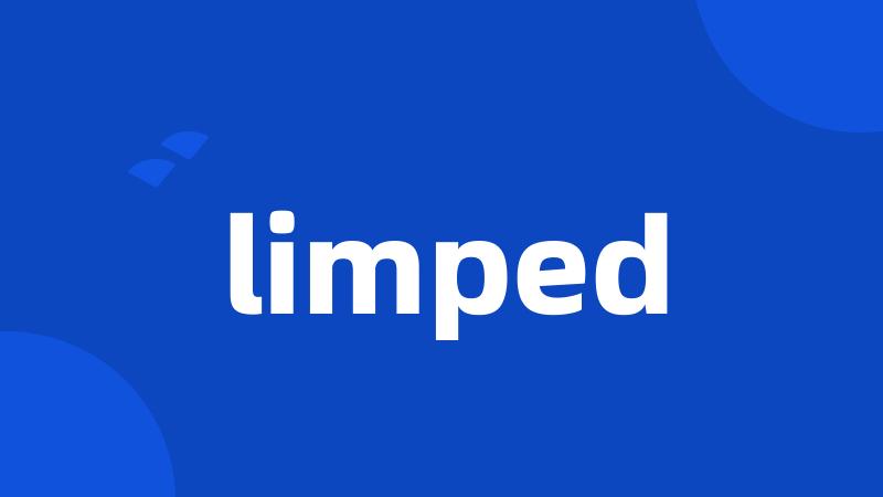 limped