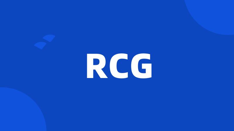 RCG