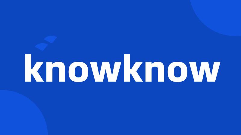 knowknow