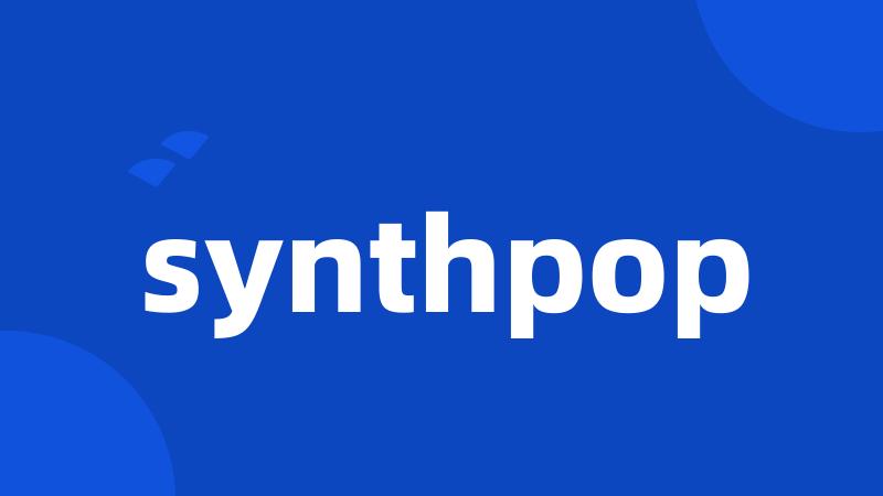 synthpop