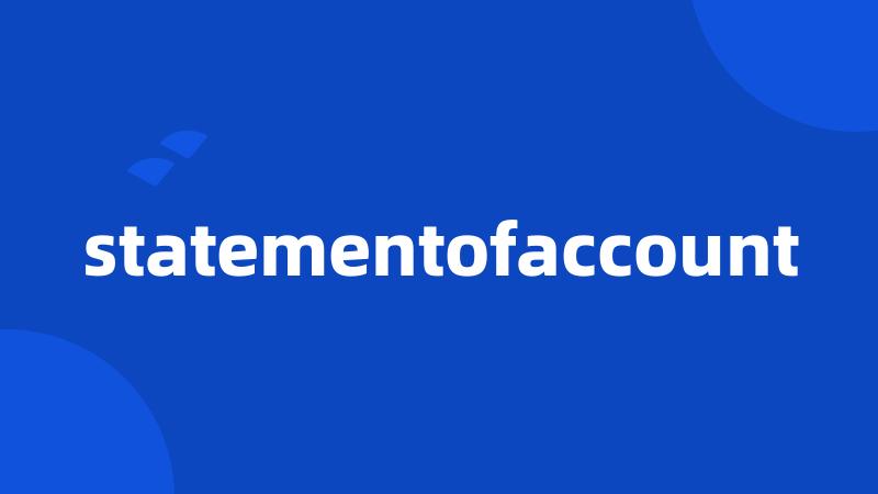 statementofaccount