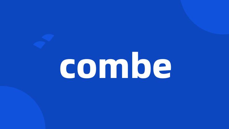 combe