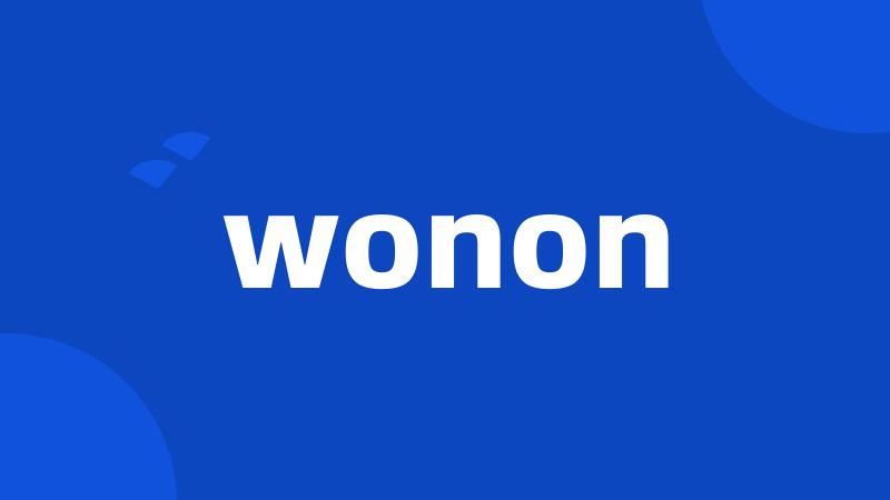 wonon