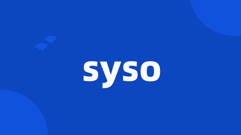 syso