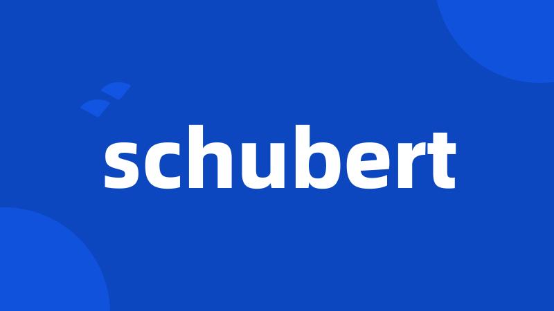 schubert