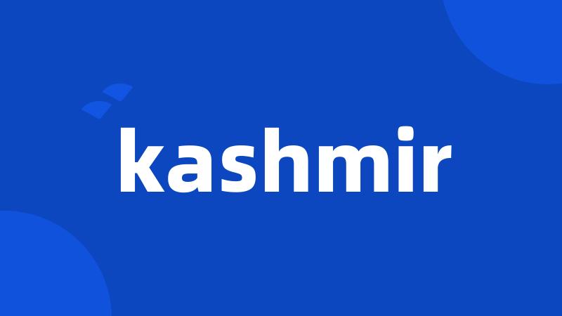 kashmir