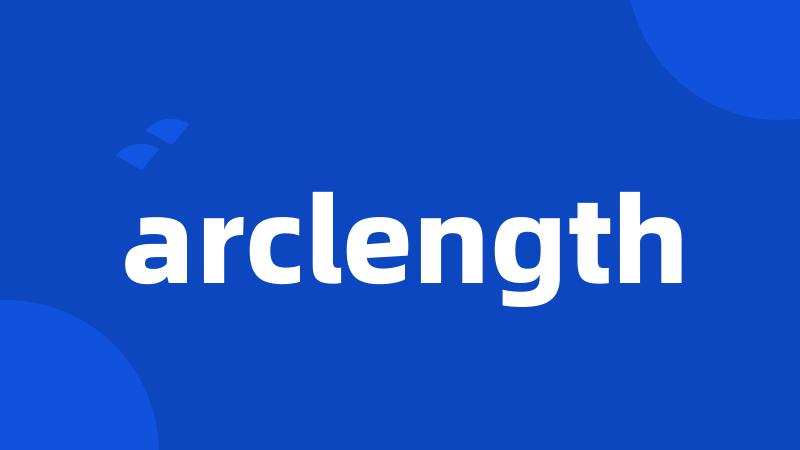 arclength