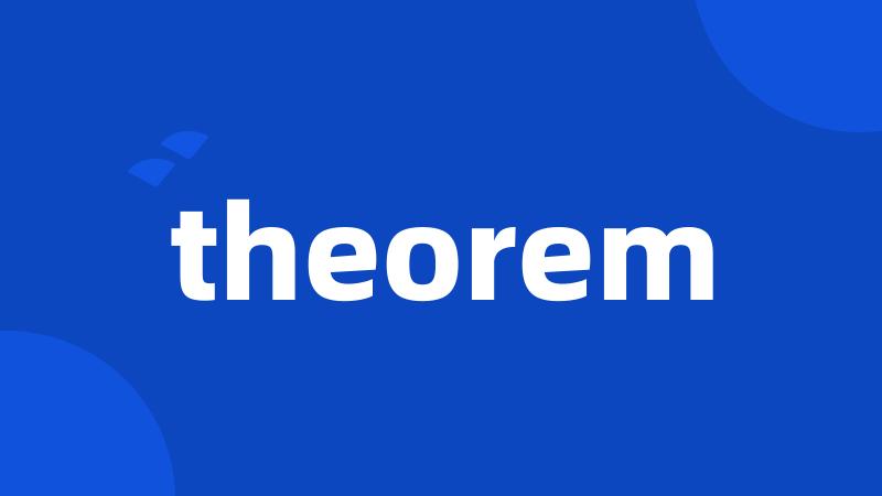 theorem