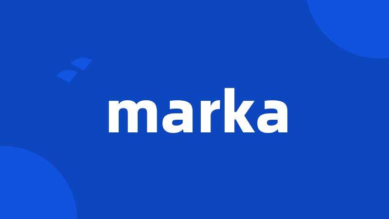 marka