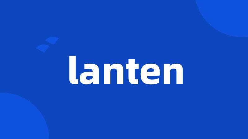 lanten