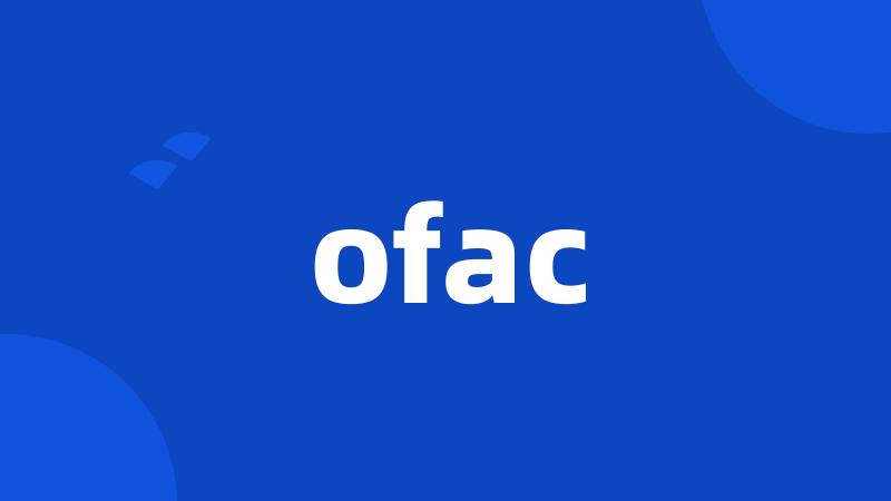 ofac