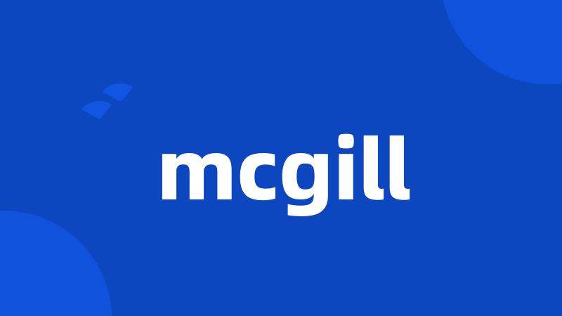 mcgill