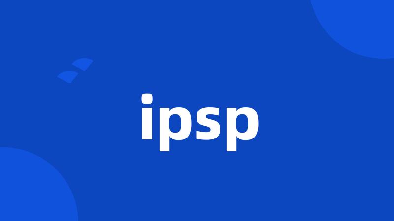 ipsp