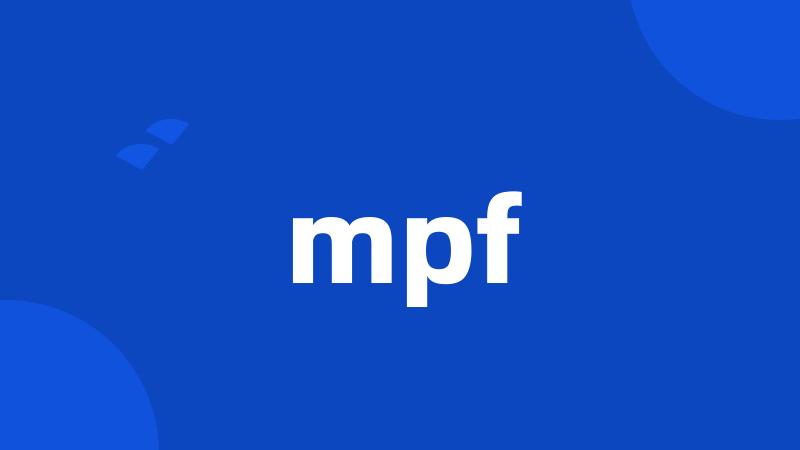 mpf