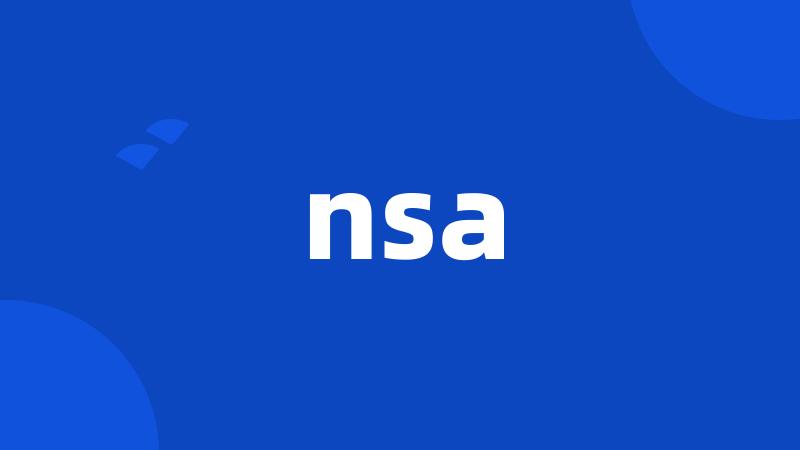 nsa