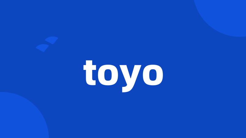 toyo