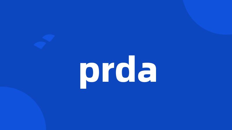 prda