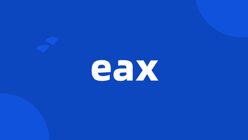 eax