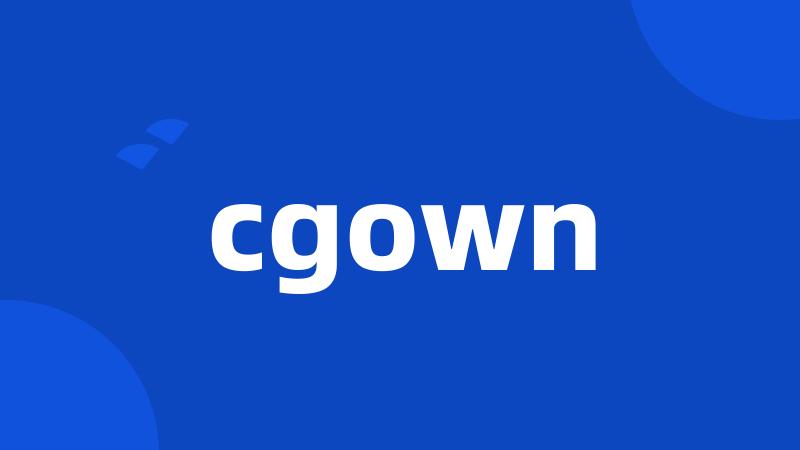 cgown