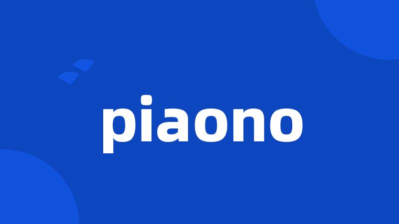 piaono