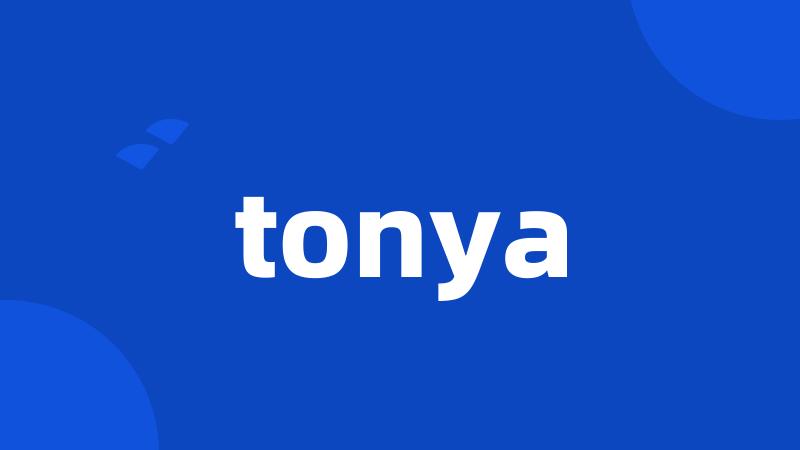 tonya