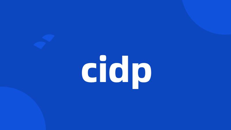 cidp