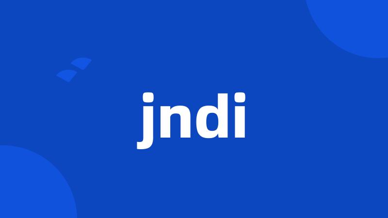 jndi