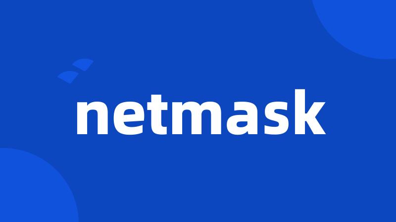 netmask