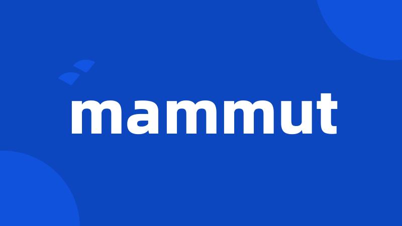 mammut