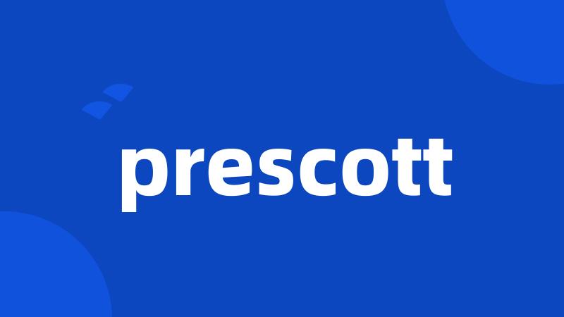prescott