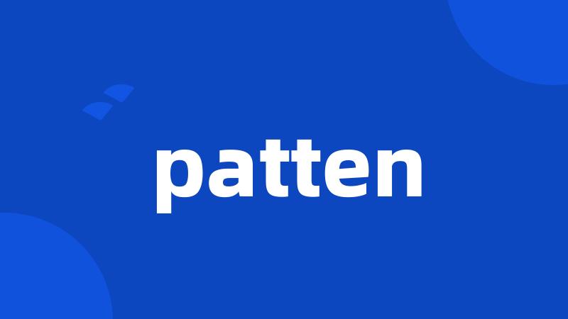 patten