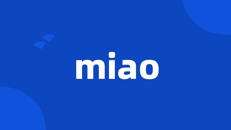 miao