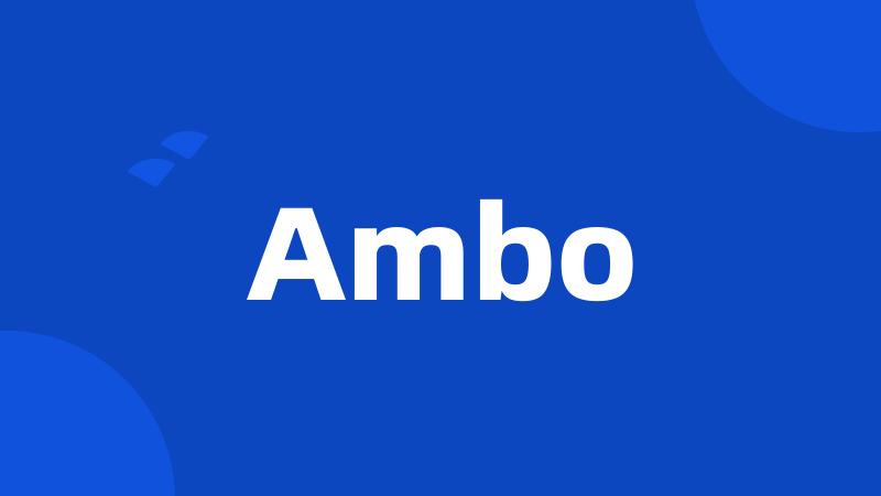 Ambo