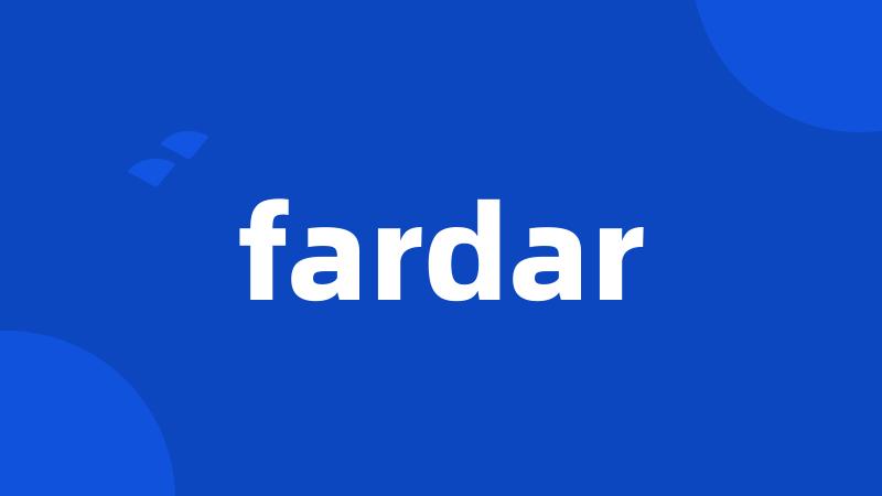 fardar