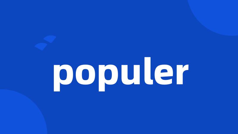 populer