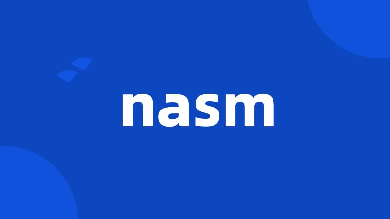 nasm