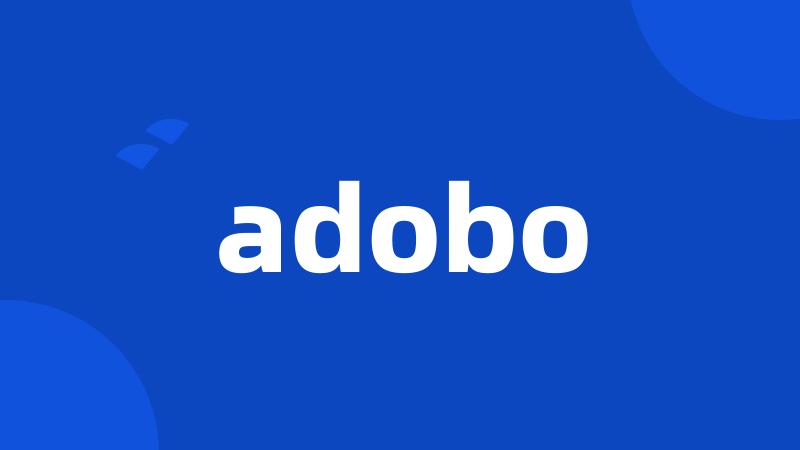 adobo