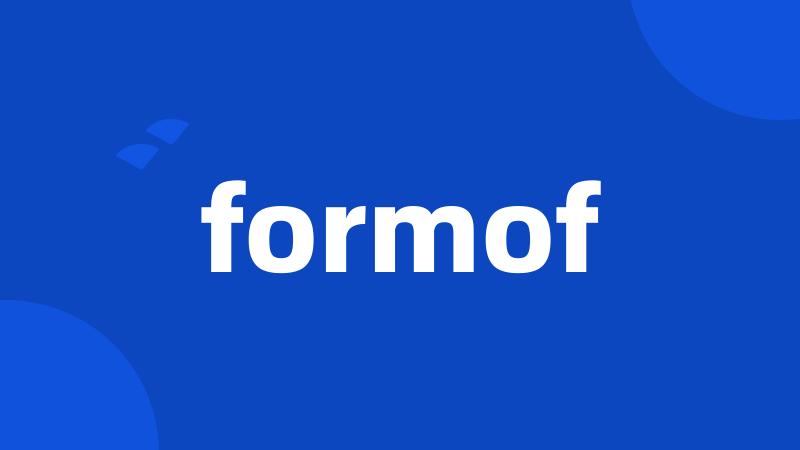 formof