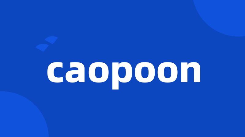 caopoon