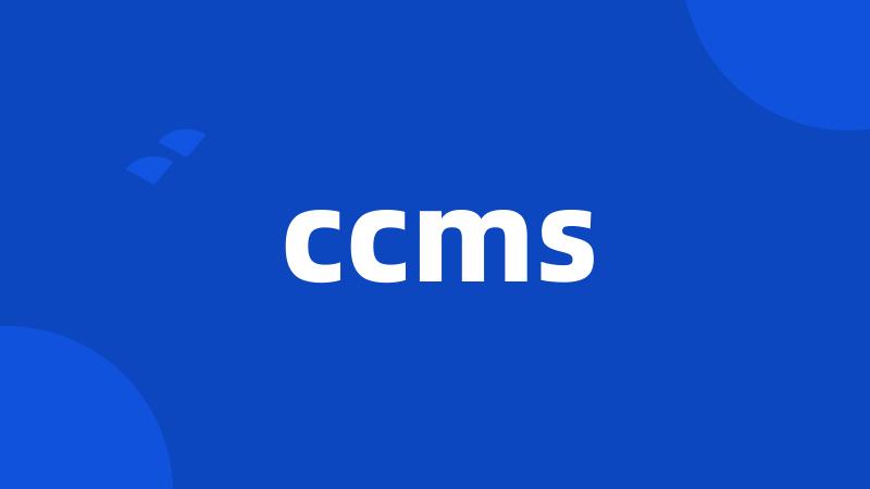 ccms