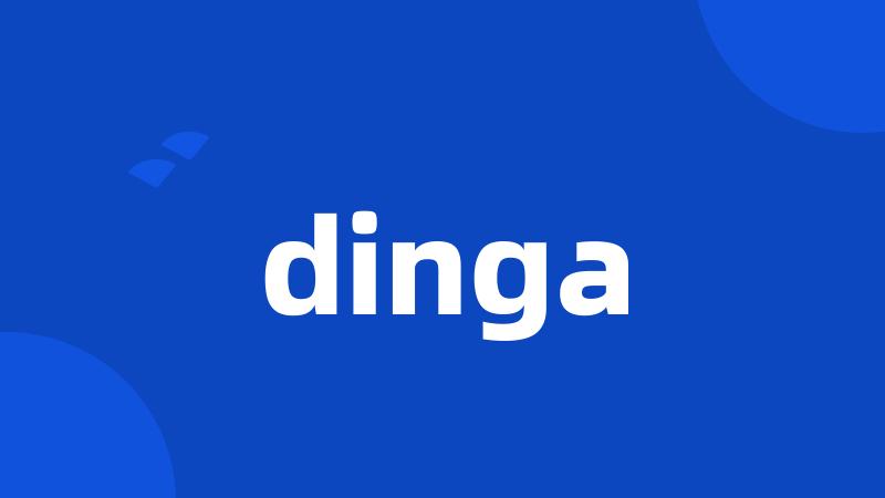 dinga